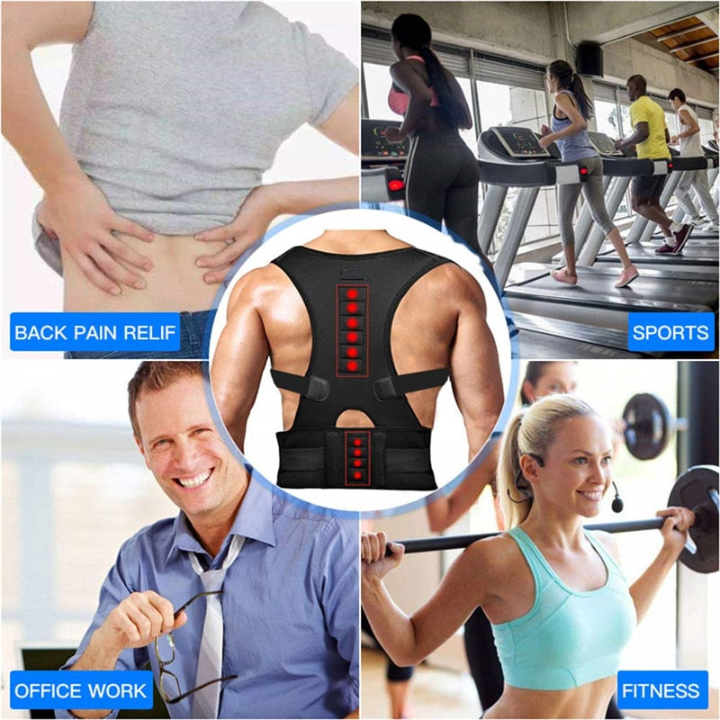 Magnetic therapy + Posture Corrector