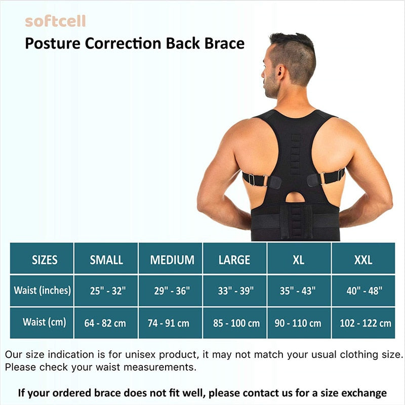 Magnetic therapy + Posture Corrector