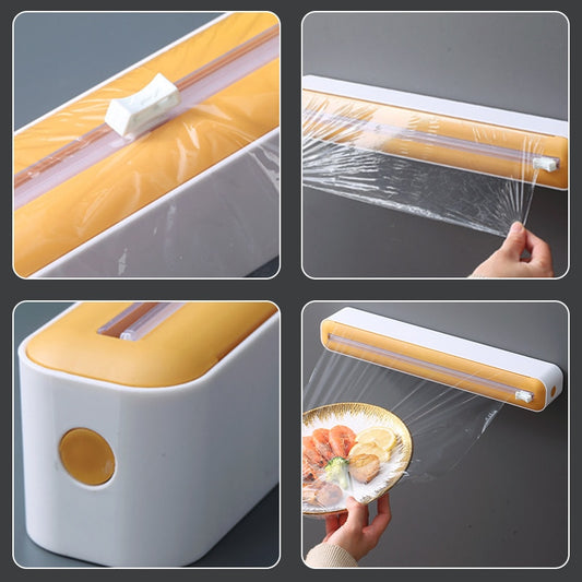 Plastic and Aluminum Foil Wrap Dispenser Cutter