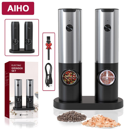 Rechargeable Salt And Pepper Grinder
